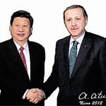 Erdogan ve Xi Jinping by Ata ATUN Erdogan ve Xi Jinping by Ata ATUN