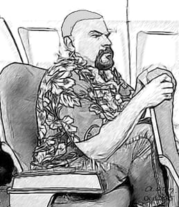 Tight aircraft seats