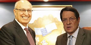 Nabeel_Shaath ve Nikos Anastasiadis