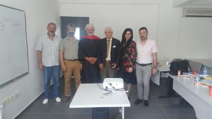 Doktora Jürisi: Soldan sağa- Dr. Ersoy Önder, Prof. Dr. Ulvi Keser, Prof. Dr. Ata Atun, Prof. Dr. Aykut Toros, Yd. Doç. Dr. Emete Gözügüzelli, Yd. Doç. Dr. Enver Gülseven.
