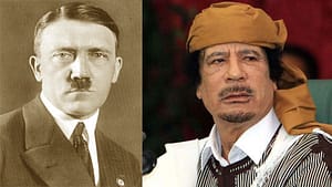 Kaddafi ve Hitler Kaddafi ve Hitler