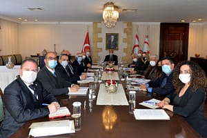 02.17.21-KKTC CB Ersin Tatar ve Toplantı-2