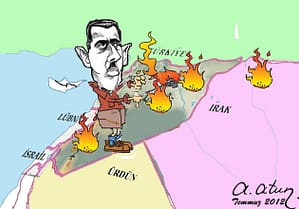 Orta Doğu'daki Fırtına by Ata ATUN The Fire in the Middle East by Ata ATUN