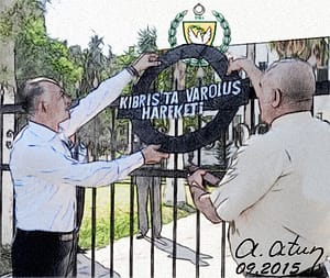 KKTC Cumhurbaşkanını Protesto