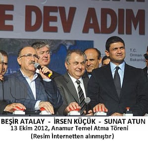 Anadolu'dan Kıbrıs'a Su Bağlantısı Temel Atma Töreni by Ata ATUN Ceremony of Water Supply from Anatolia to Cyprus by Ata ATUN
